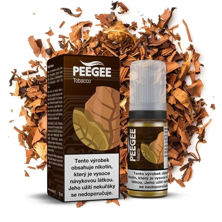 PEEGEE - Čistý tabák - 18mg E-liquid