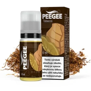 PEEGEE Čistý tabák 6mg