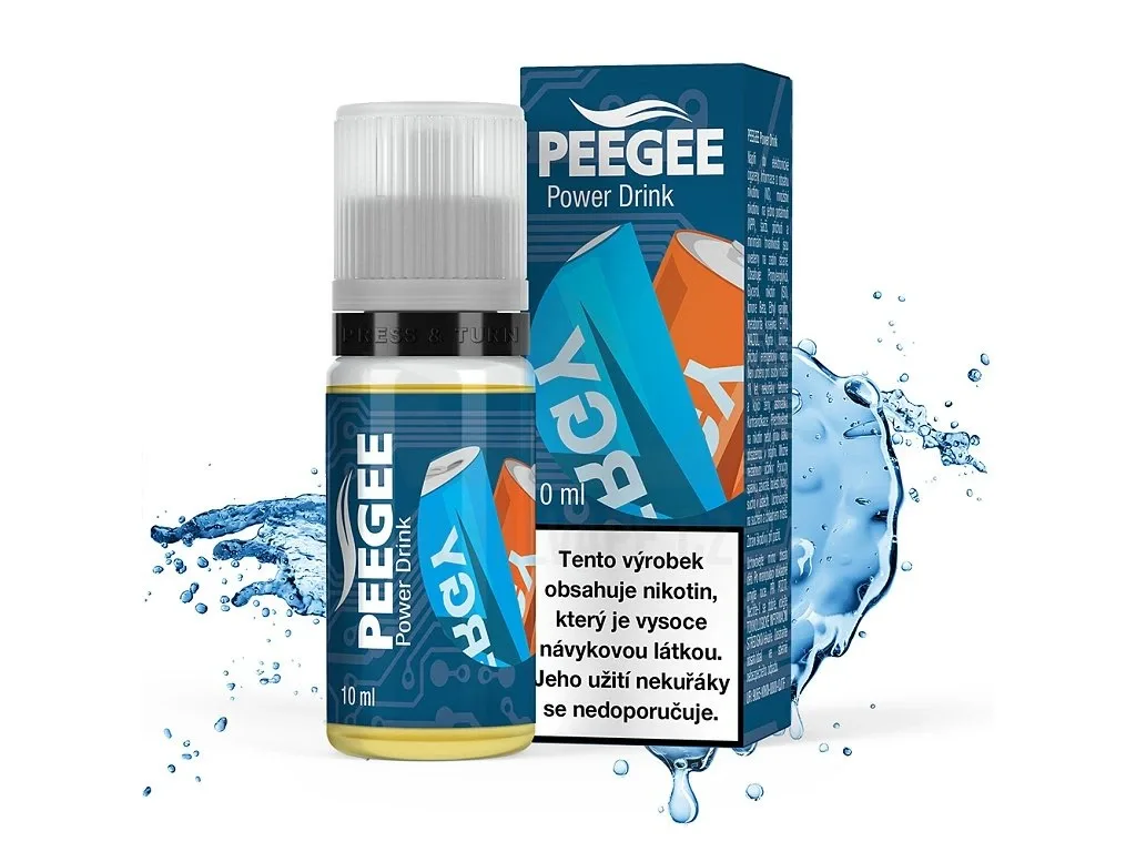 PEEGEE Energetický nápoj 6mg