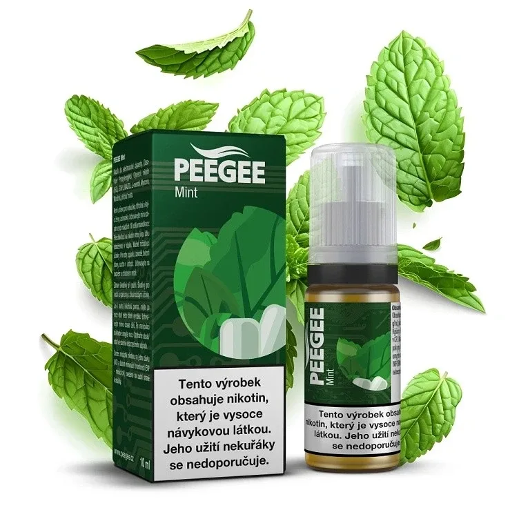 PEEGEE - Máta - 18mg E-liquid