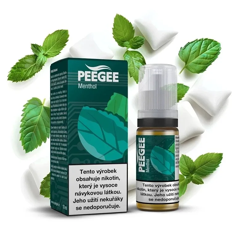 PEEGEE - Mentol - 18mg E-liquid