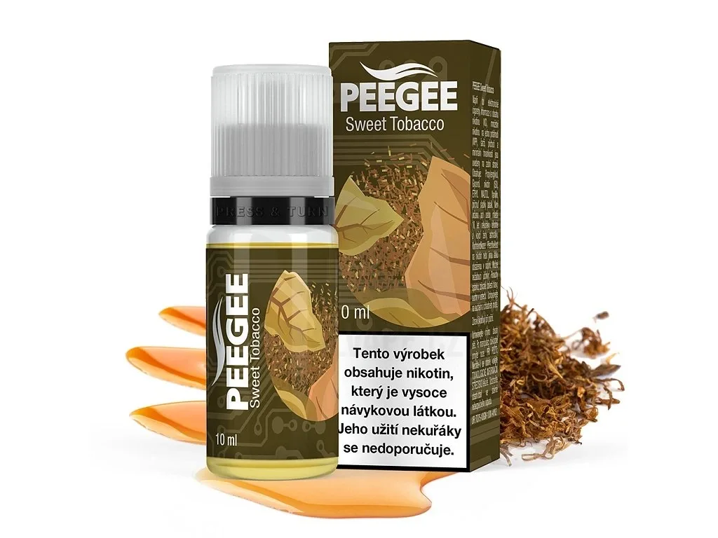 PEEGEE Sladký tabák 12mg