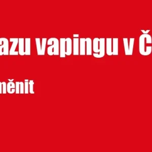 Petice proti zákazu vapingu v ČR