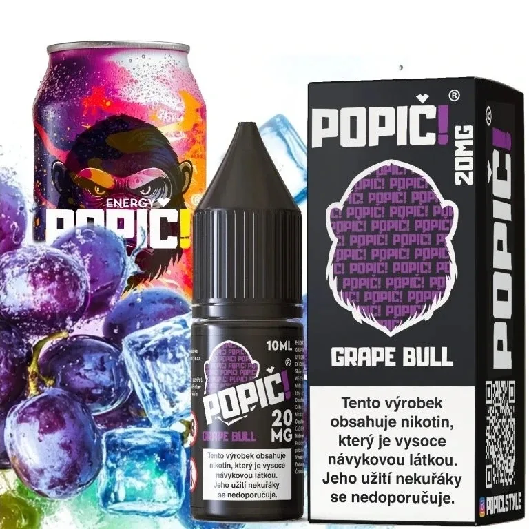 Popič! - Salt e-liquid - Electric Berry Mix - 10ml - 20mg