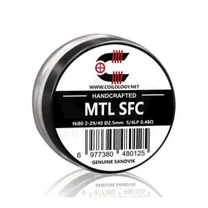 Předmotané spirálky Coilology Handcrafted Sandvik SFC Ni80 (2ks) odpor 0,48ohm