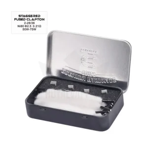 Předmotané spirálky Coilology Handcrafted Sandvik SFC Ni80 (4ks) odpor 0,42ohm