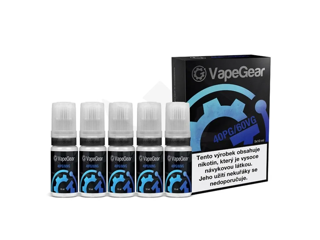 Prémiová báze VapeGear 40/60 5x10ml 3mg