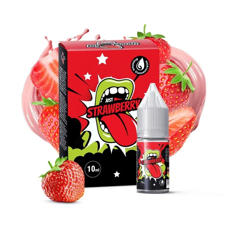 Příchuť Big Mouth: Just Strawberry (Jahoda) 10ml