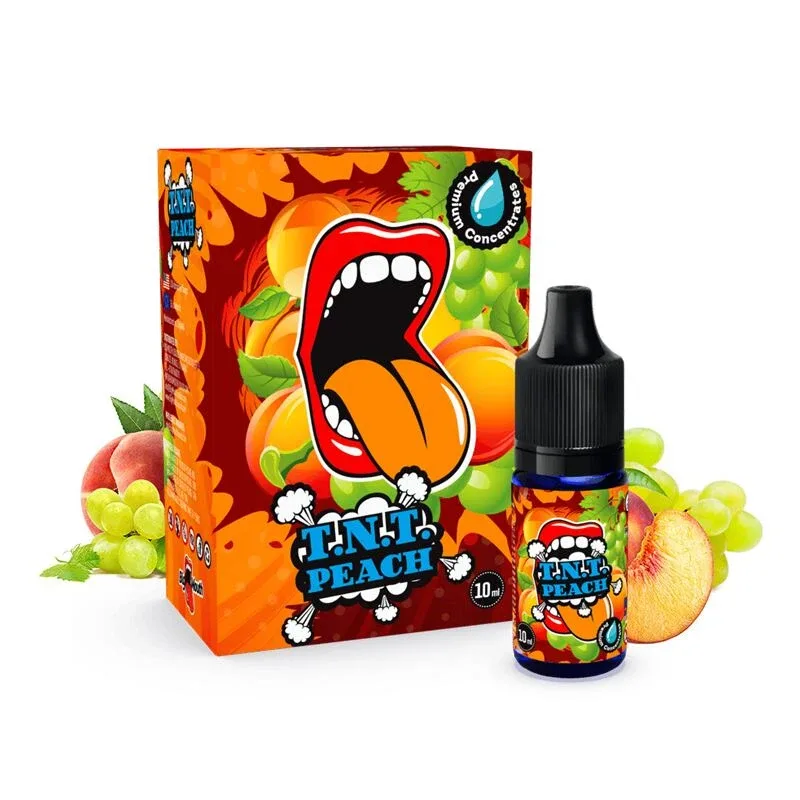 Příchuť Big Mouth: T.N.T. Peach (Broskev a hroznové víno) 10ml