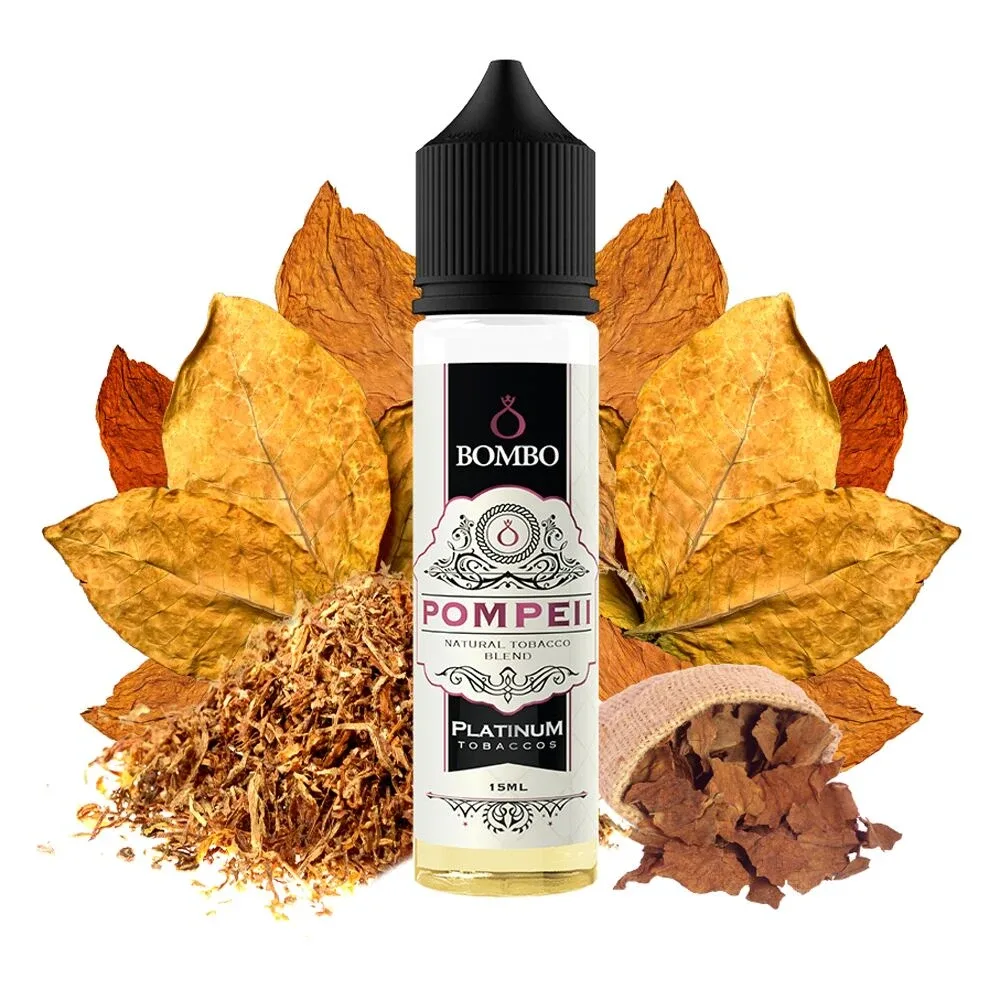 Příchuť Bombo Platinum Tobaccos S&V: Pompeii (Tradiční tabáková směs) 15ml