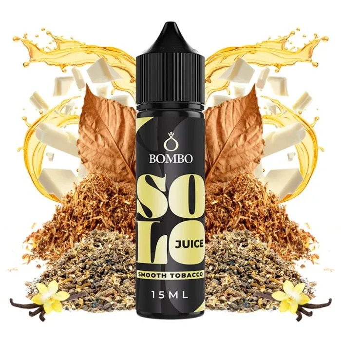 Příchuť Bombo Solo Juice S&V 15ml Smooth Tobacco (Jemná tabáková směs)