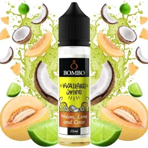 Příchuť Bombo Wailani Juice S&V 15ml Melon, Lime and Coco