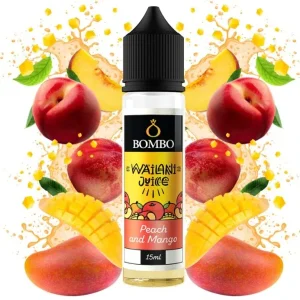 Příchuť Bombo Wailani Juice S&V 15ml Peach and Mango