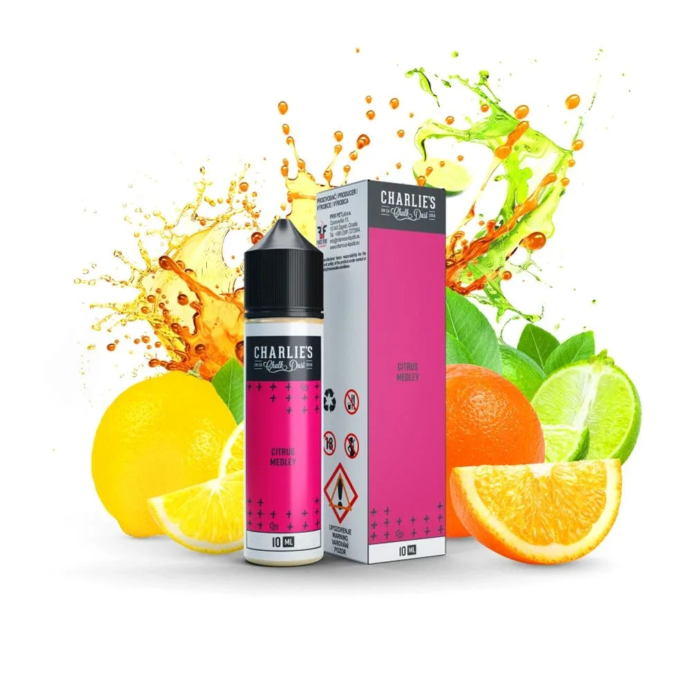 Příchuť Charlie's Chalk Dust S&V: Citrus Medley (Pomeranč a citrusy) 10ml