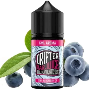 Příchuť Drifter Bar Juice S&V 6ml Sour Blueberry Ice