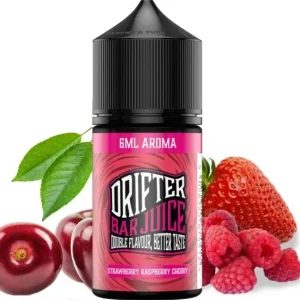 Příchuť Drifter Bar Juice S&V 6ml Strawberry Raspberry Cherry