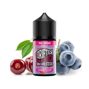 Příchuť Drifter Bar Juice S&V: Blueberry Cherry (Borůvka a třešeň) objem 6,0ml