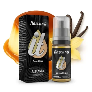 Příchuť Flavourit: Dessert King (Vanilkový dezert s karamelem) 10ml