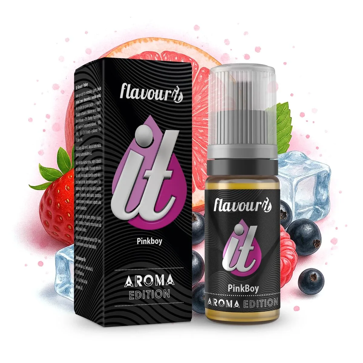 Příchuť Flavourit: PinkBoy (Chladivá ovocná směs) 10ml
