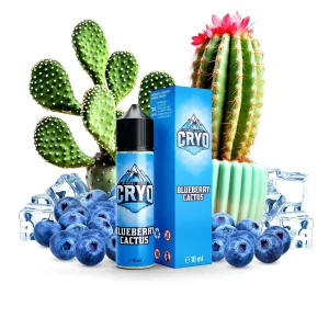 Příchuť Infamous Cryo S&V: Blueberry Cactus (Ledové borůvky s kaktusem) objem 10ml tabáková nálepka Kolek R