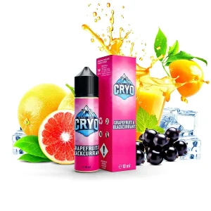 Příchuť Infamous Cryo S&V: Grapefruit & Blackcurrant (Grepová limonáda s černým rybízem) objem 10ml tabáková nálepka Kolek R