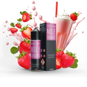 Příchuť Infamous Originals S&V: M.I.L.F. Shake (Jahodový milkshake) objem 10ml tabáková nálepka Kolek R