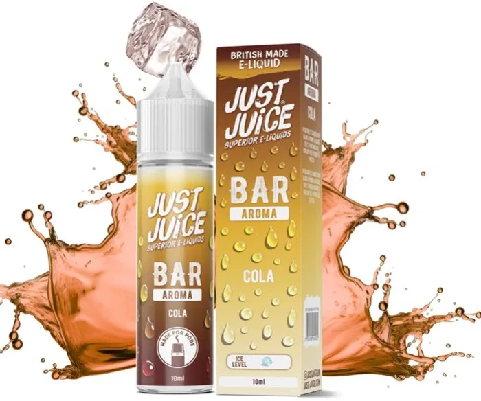 Příchuť Just Juice Bar Range S&V 10ml Cola (Sladká cola)
