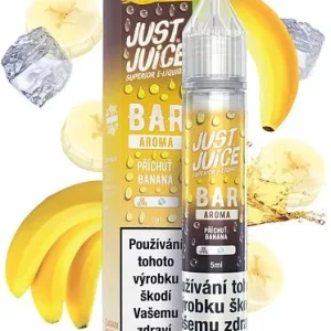 Příchuť Just Juice Bar Range S&V 5ml Banana Banán