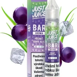 Příchuť Just Juice Bar Range S&V 5ml Grape Aloe Chladivé hroznové víno a aloe