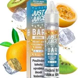 Příchuť Just Juice Bar Range S&V 5ml Kiwi Passionfruit Orange Chladivé kiwi, marakuja a pomeranč