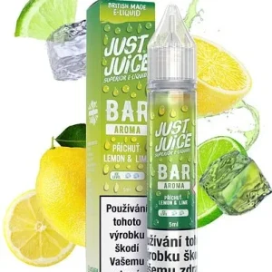 Příchuť Just Juice Bar Range S&V 5ml Lemon & Lime Ledový citron a limetka