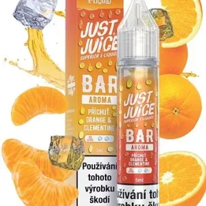 Příchuť Just Juice Bar Range S&V 5ml Orange & Clementine Ledový pomeranč a klementinka