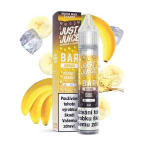 Příchuť Just Juice Bar Range S&V Banana 5ml Chladivý banán