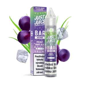 Příchuť Just Juice Bar Range S&V Grape Aloe 5ml Chladivé hroznové víno a aloe