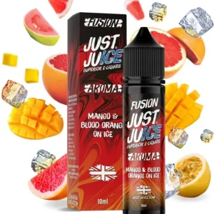 Příchuť Just Juice S&V 10ml Fusion Mango & Blood Orange On Ice