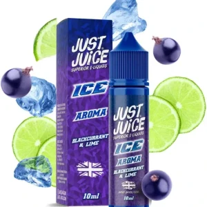 Příchuť Just Juice S&V 10ml ICE Blackcurrant & Lime