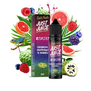 Příchuť Just Juice S&V Cherimoya Grapefruit & Berries 10ml Cherimoya, grapefruit a bobule