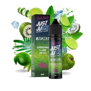 Příchuť Just Juice S&V: Guanabana & Lime on Ice (Ledová limetka s graviolou) objem 10ml