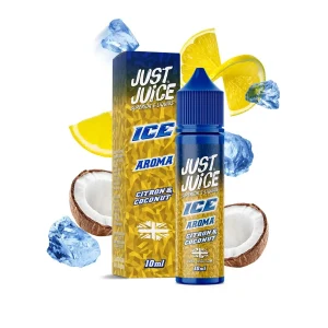Příchuť Just Juice S&V: ICE Citron & Coconut (Ledový citron & kokos) 10ml