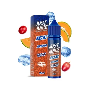 Příchuť Just Juice S&V ICE Grape & Melon 10ml Ledové hroznové víno & cukrový meloun