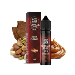 Příchuť Just Juice S&V Tobacco Nutty Caramel 10ml Oříškový tabák s karamelem
