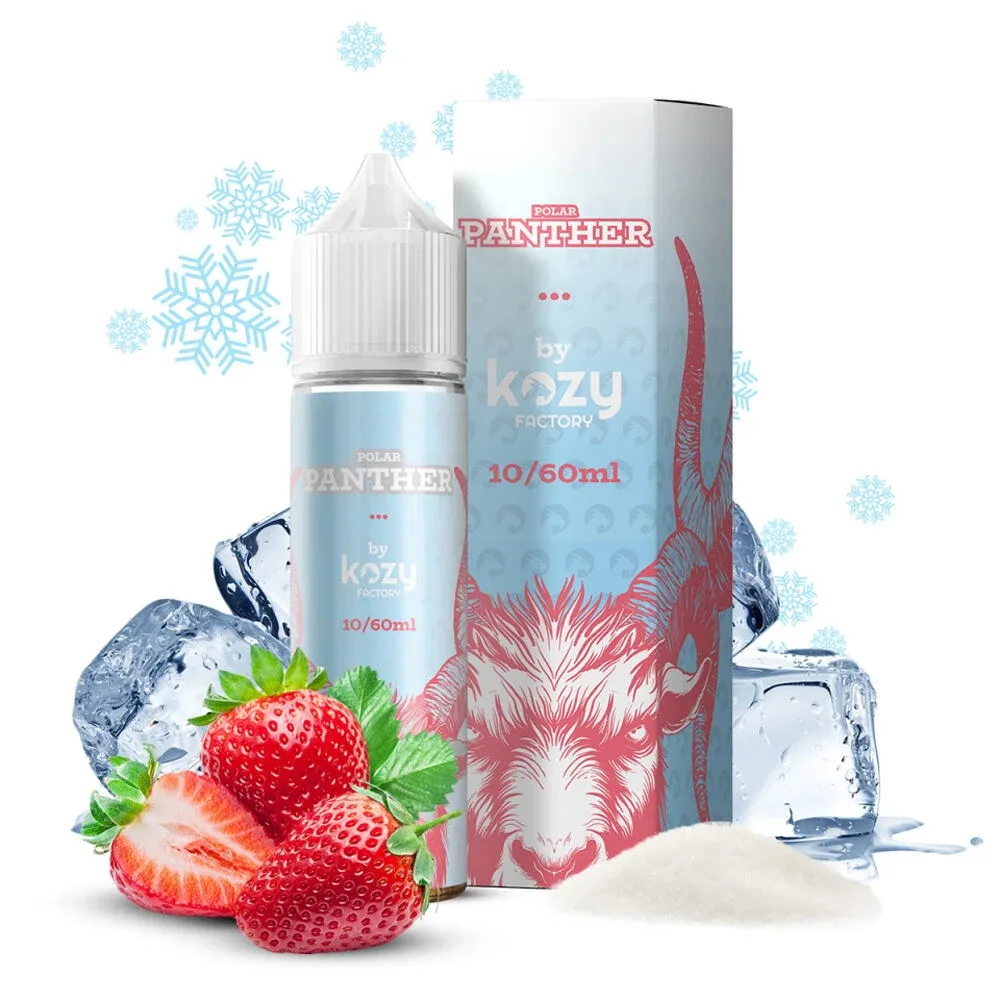 Příchuť Kozy S&V: Polar Panther (Sladká jahoda na ledu) objem 10ml