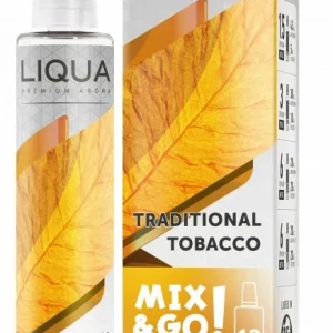 Příchuť Liqua Mix&Go 10ml Traditional Tobacco