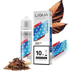 Příchuť LIQUA Mix&Go: American Blend (Americká tabáková směs) 10ml