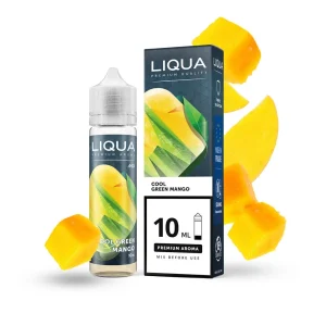 Příchuť LIQUA Mix&Go: Cool Green Mango (Ledové mango) 10ml
