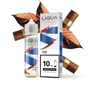 Příchuť LIQUA Mix&Go: Cuban Cigar (Doutníkový tabák) 10ml