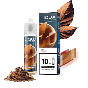 Příchuť LIQUA Mix&Go: Sweet Tobacco (Tabák s karamelem a vanilkou) 10ml