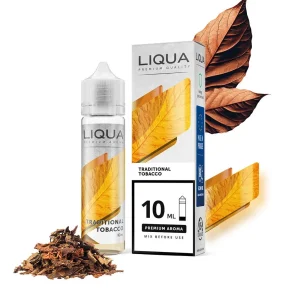 Příchuť LIQUA Mix&Go: Traditional Tobacco (Dřevitý tabák) 10ml