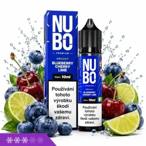 Příchuť NUBO Borůvka Třešeň Limetka 10ml