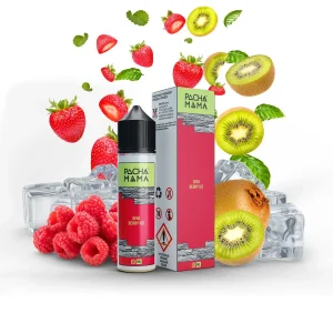 Příchuť Pacha Mama S&V: Kiwi Berry Ice (Bobulovité plody s kiwi a kooladou) 10ml